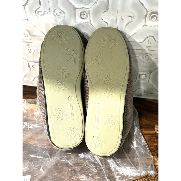 Size 8 Mens Silverts Taupe Adjustable Open Toe Shoes Size 8 - Picture 4 of 4